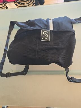 Lokai Black Mesh Ski Snow Jacket Pack